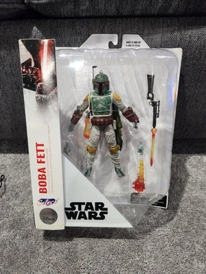  Figura de 7" Diamond Select Boba Fett exclusiva de Star Wars Disney Store Foto 1 de 4