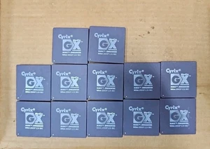 12 szt. Cyrix GXM-200GP 85C C CPU MediaGX PGA320 200MHz Procesor 2,2 V sprzedawany w USA - Zdjęcie 1 z 5