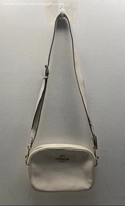 Coach Ivory Pebbled Leather Jamie Camera Bag - Picture 1 of 11