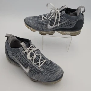 Nike Air VaporMax 2021 Flyknit Sneakers DH4084-400 Armory Blue Smoke Men’s 9.5 - Picture 1 of 10