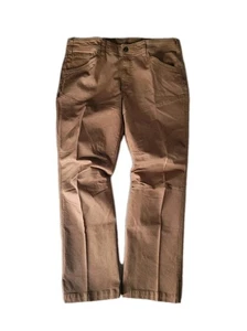 Orvis Tan Brown Canvas Utility Workwear Hiking Pants Men's 36x30 #2M1Y 691192 - Picture 1 of 12