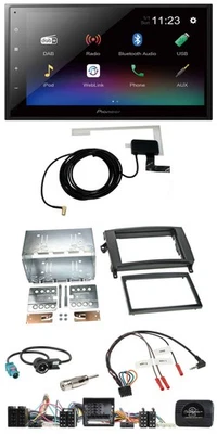 Pioneer DAB Lenkrad Bluetooth 2DIN USB Autoradio für Mercedes Vito Viano W639 Au - Bild 1 von 4