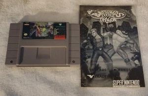 Battletoads Double Dragon SNES Super Nintendo - Cartridge & Manual - Picture 1 of 10