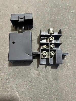 GENUINE BMW OEM E36 Z3 BATTERY B+ JUMP BOX TERMINAL W/ TRIM COVERS M3 328 325 - Image 1 of 3