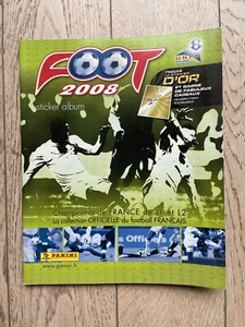 Sticker Album Panini Foot 2008 L1/L2 Vide Pauleta Juninho Benzema Empty - Imagen 1 de 10