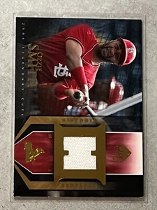 2004 SP Legendary Cuts Ozzie Smith Historic Swatches GW Patch #HS-OS Cardinals - Picture 1 of 2