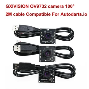 GXIVISION OV9732 100 Deg 30FPS 2M Cable USB Camera Module For Autodarts.io - Afbeelding 1 van 11