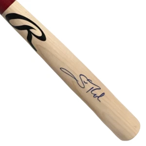 Scott Rolen Signed Rawlings Blonde Baseball Bat (Beckett) - Picture 1 of 2