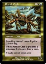 Riptide Crab  x4 Invasion  MtG NM
