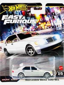 1:64 Hot Wheels 2024 Fast & Furious  Mercedes Benz 500 SEL - Picture 1 of 1