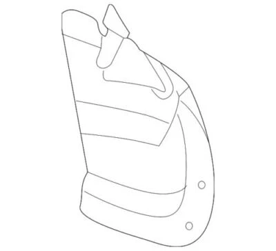 Conjunto de protector de rueda genuino GM 2009-2011 Chevrolet Pontiac Aveo5 G3 96808280 Foto 1 de 2