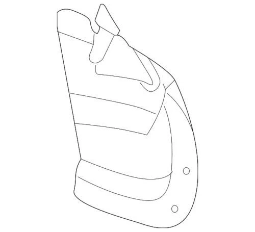 Conjunto de protector de rueda genuino GM 2009-2011 Chevrolet Pontiac Aveo5 G3 96808280 Foto 1 de 2