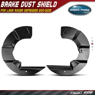 2Pcs Front Brake Dust Shield for Land Rover Defender 2011-2015 Defender 90 1997 - Image 1 of 4
