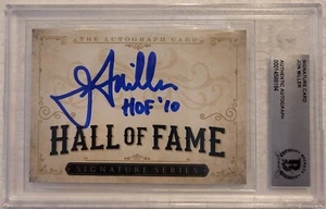 JON MILLER Signature Card AUTO signed BAS Beckett Authentic HOF 2010 Frick - Bild 1 von 1