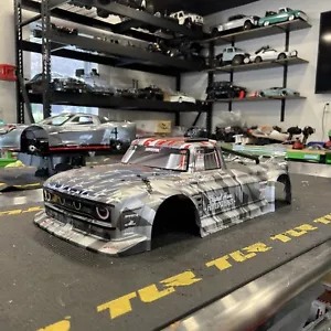 Arrma INFRACTION 6s - Body Shell SILVER Rc roll cage Street Bash ARA7615V2 - Picture 1 of 8