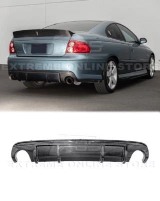 GXP Style CARBON FIBER Rear Bumper Diffuser Fits 04-06 Pontiac GTO Replacement Foto 1 de 4