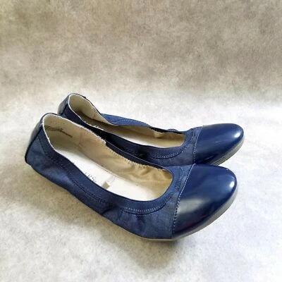Kim Rogers Womens Adabella  Size 6.5 Blue  Textile Slip On Ballet Flats - Image 1 of 4
