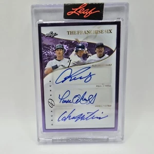 2024 Leaf Decadence The Franchise Six - New York Yankees, Rodrigues #1/5 - Picture 1 of 15