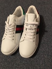 Bee Design Trainers Red Green Uk 5 LOOK