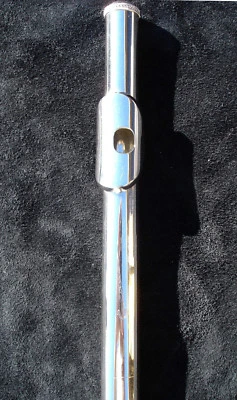 Muramatsu Vollsilber Profi Querflöte HM SR DS Silberkopf solid all silver flute  - Bild 1 von 4