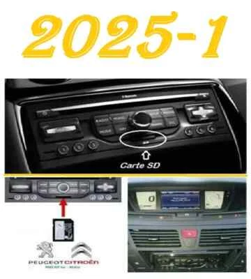 2025 Carte SD GPS Europe RNEG WipNav - Myway Peugeot et Citroen + Radars 2025 - Photo 1/4