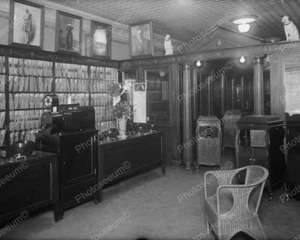 Phonograph Record Store Front Cash Vintage 8x10 Reprint Of Old Photo - Picture 1 of 1