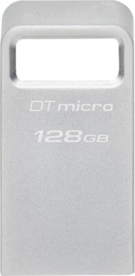 KINGSTON Pen Drive Chiavetta USB 128 GB USB tipo A 3.2 Argento DTMC3G2/128GB - Immagine 1 di 3