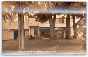 1910-20er RPPC SIEBEN GABLER PAWLET VERMONT ÖSTLICHE ILLUSTRATION CO POSTKARTE - Bild 1 von 2