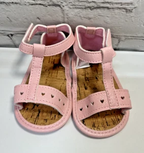 Koala Baby Kinder rosa Kleinkind Sandalen ~ 6-9 Monate ~ neu ohne Etikett - Bild 1 von 7