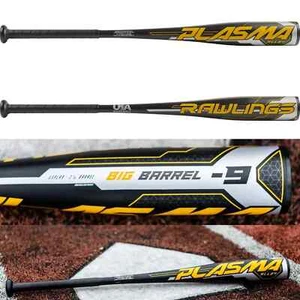 🔥RAWLINGS PLASMA Youth BASEBALL BAT  BIG BARREL 29” 21oz  -9 2 5/8” DIA. SEALED - Picture 1 of 8