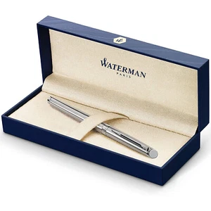 Waterman Hémisphère Rollerball Pen, Stainless Steel with Chrome Trim,Fine - Picture 1 of 4