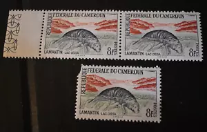 3 - 1962 kamerunische Briefmarken - SW #363 8F Tiere Set - postfrisch/og/sehr guter Zustand - Bild 1 von 2