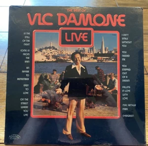 Vinyl Record Best Of Vic Damone Live 1981 Ranwood NEW SEALED - Imagen 1 de 4