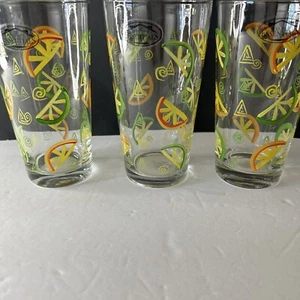 Home Essentials And Beyond Tumblers Set Of 3-Citrus Brand New - Picture 1 of 5