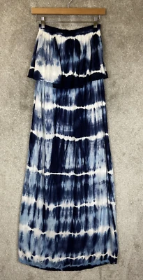 Raviya платье женщин маленький синий галстук краситель макси без бретелек стороны разрезы новый - 3403 * - Изображение 1 из 4