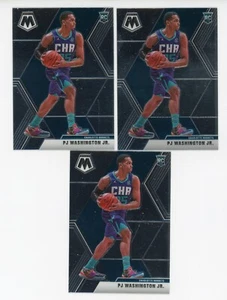 3 Card Lot 2019-20 PANINI MOSAIC PJ WASHINGTON RC - Picture 1 of 1
