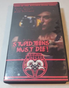Stupid Teens Must Die aka Famine King of the Witches VHS Horror Ltd #11 of 30 - Picture 1 of 6