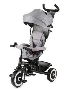 Kinderkraft Aston Kids 3 in 1 Trike In Grey (From 9 Months) Brand New Boxed - Picture 1 of 13