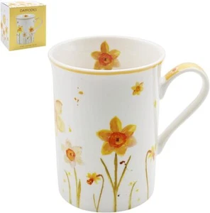 The Leonardo Collection LP94894 Ceramic Mug | Daffodils design | 1 Pc, White and - Picture 1 of 1