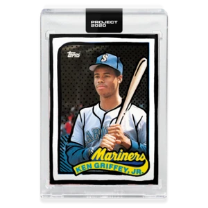 2020 TOPPS PROJECT 2020 #148 KEN GRIFFEY JR. - BY JOSHUA VIDES - Picture 1 of 2