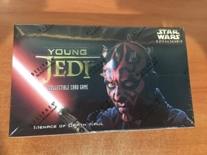 STAR WARS YOUNG JEDI MENACE OF DARTH MAUL sealed booster box - Picture 1 of 2
