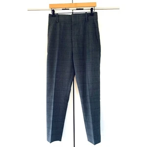 Pantalone Isabel Marant Etoile grigio a quadri 100% lana vita alta taglia 36 - Foto 1 di 7