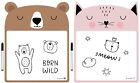 Dry Erase Whiteboard Bear or Cat Design by Interdruk BB Kids