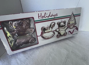 Himark Neu im Karton Vintage. 5" Urlaub Ausstechformen Kupfer mit Messinggriff Weihnachten - Bild 1 von 6