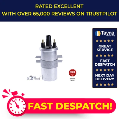 Bobina de ignição compatível com MG MIDGET 1.5 74 a 79 15CE NGK qualidade genuína garantida - Imagem 1 de 4