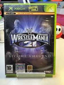 Microsoft Original Xbox WWE Wrestlemania 21 OG Xbox Spiel - ohne Anleitung  - Bild 1 von 3