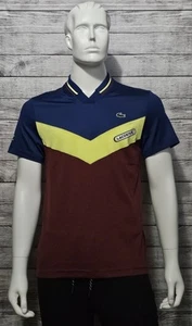 Nuevo Polo Lacoste x Daniil Medvedev Colorblock Calce Ajustado Sin Costuras Talla Grande - Imagen 1 de 11