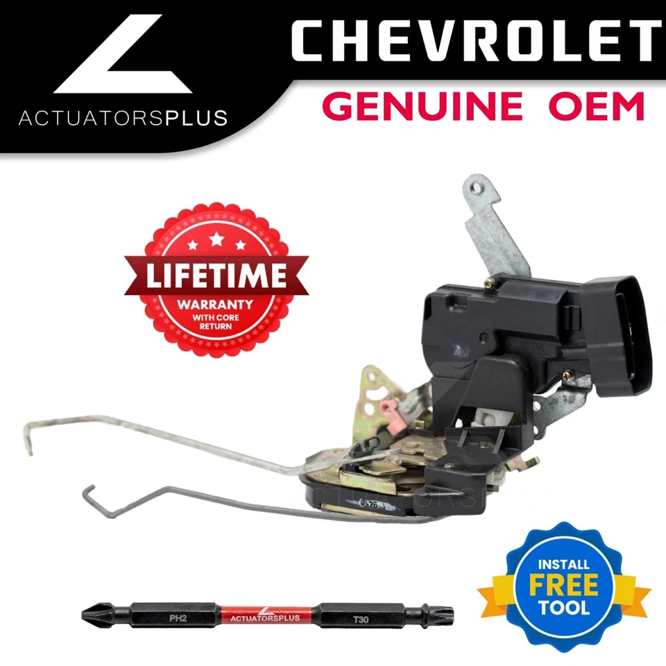 Actuador de bloqueo de puerta de pasajero delantero derecho Chevrolet Prizm OEM de por vida 98-02 como nuevo Foto 1 de 4