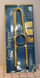 Vintage Cook at Home Corn Cob Cutter Slicer Sweet Corn Kernel Yellow NIP - Picture 1 of 3