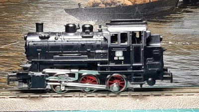 HO - MÄRKLIN 3000 - LOCOMOTIVE TENDER VAPEUR BR 89 006 FONCTIONNEMENT IMPECCABLE - Photo 1/4